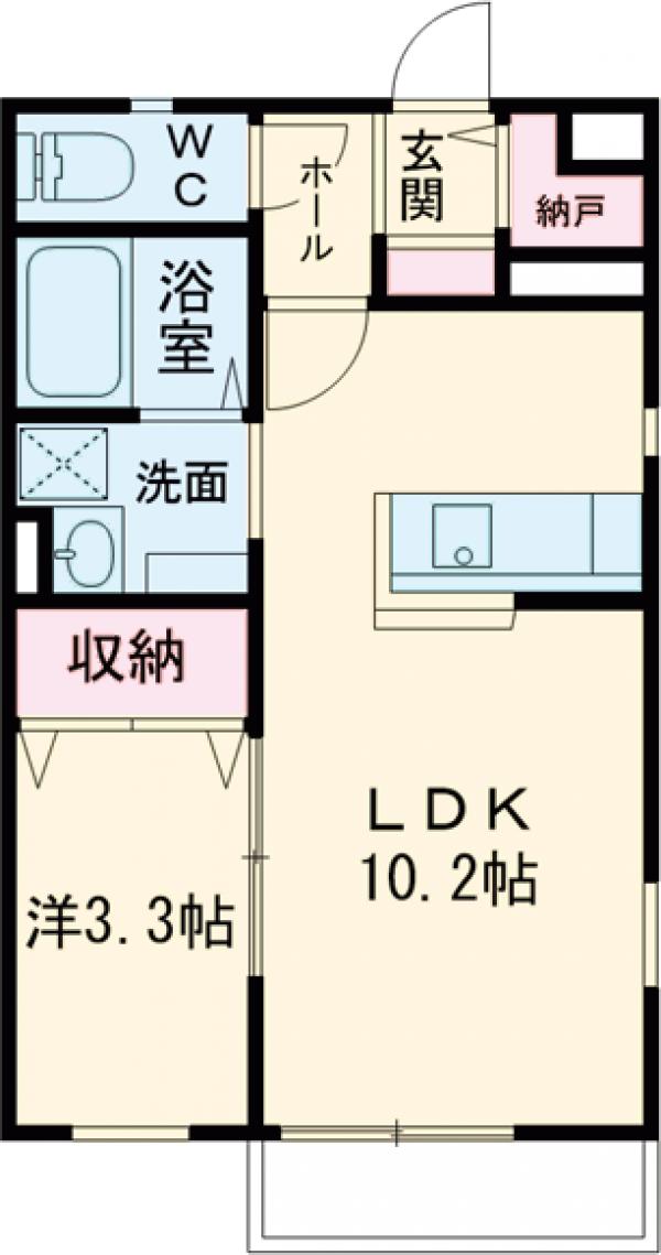 サニーハウス下之城の間取り