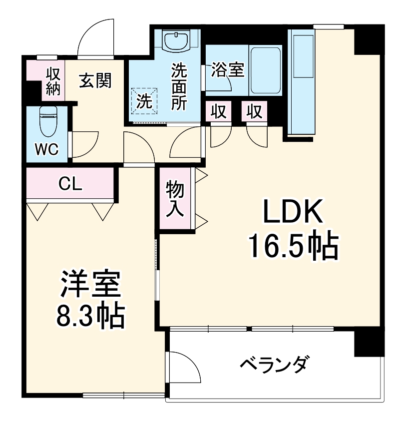 エスポワール青葉台C棟の間取り