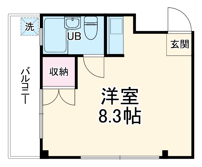 神広ハイムの間取り