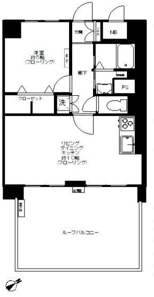 高井戸永谷マンションの間取り