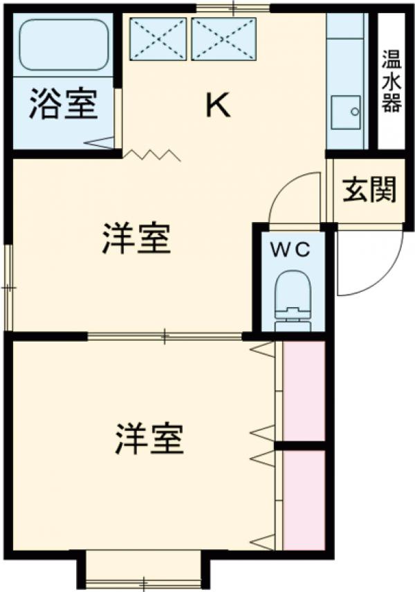 ベルコーポの間取り