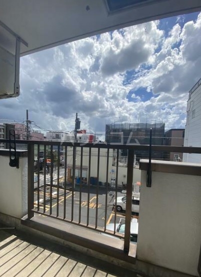 12/25 バルコニー