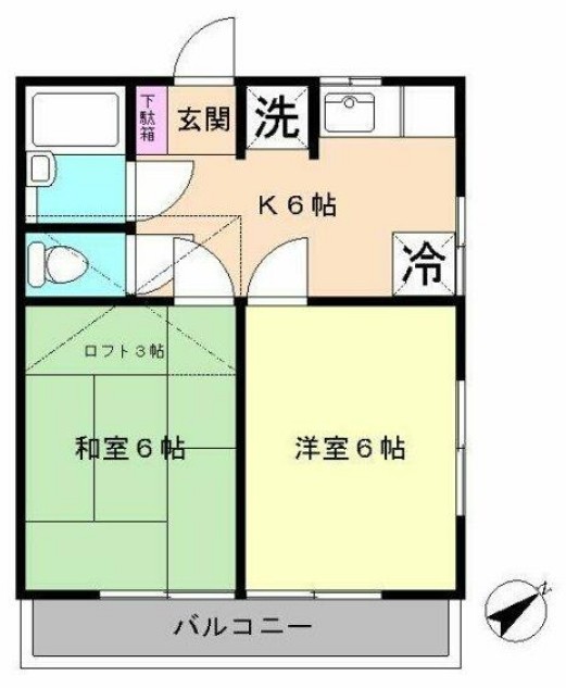 ハイムファミールの間取り