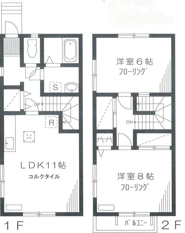 ノースDEパルの間取り