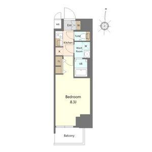 S-RESIDENCE高岳bresaの間取り