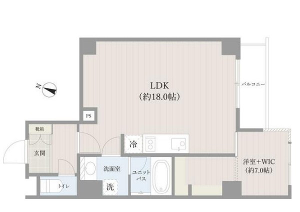ライオンズマンション東五反田の間取り