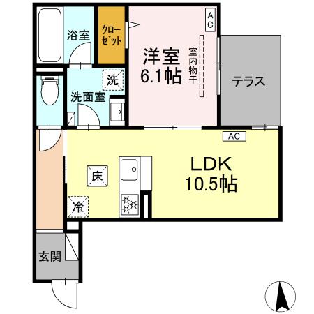 エスペリア栄町の間取り