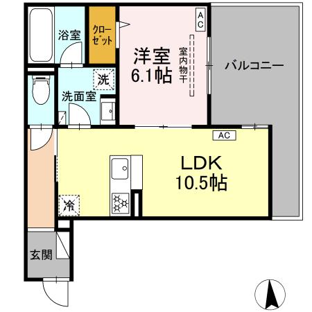 エスペリア栄町の間取り