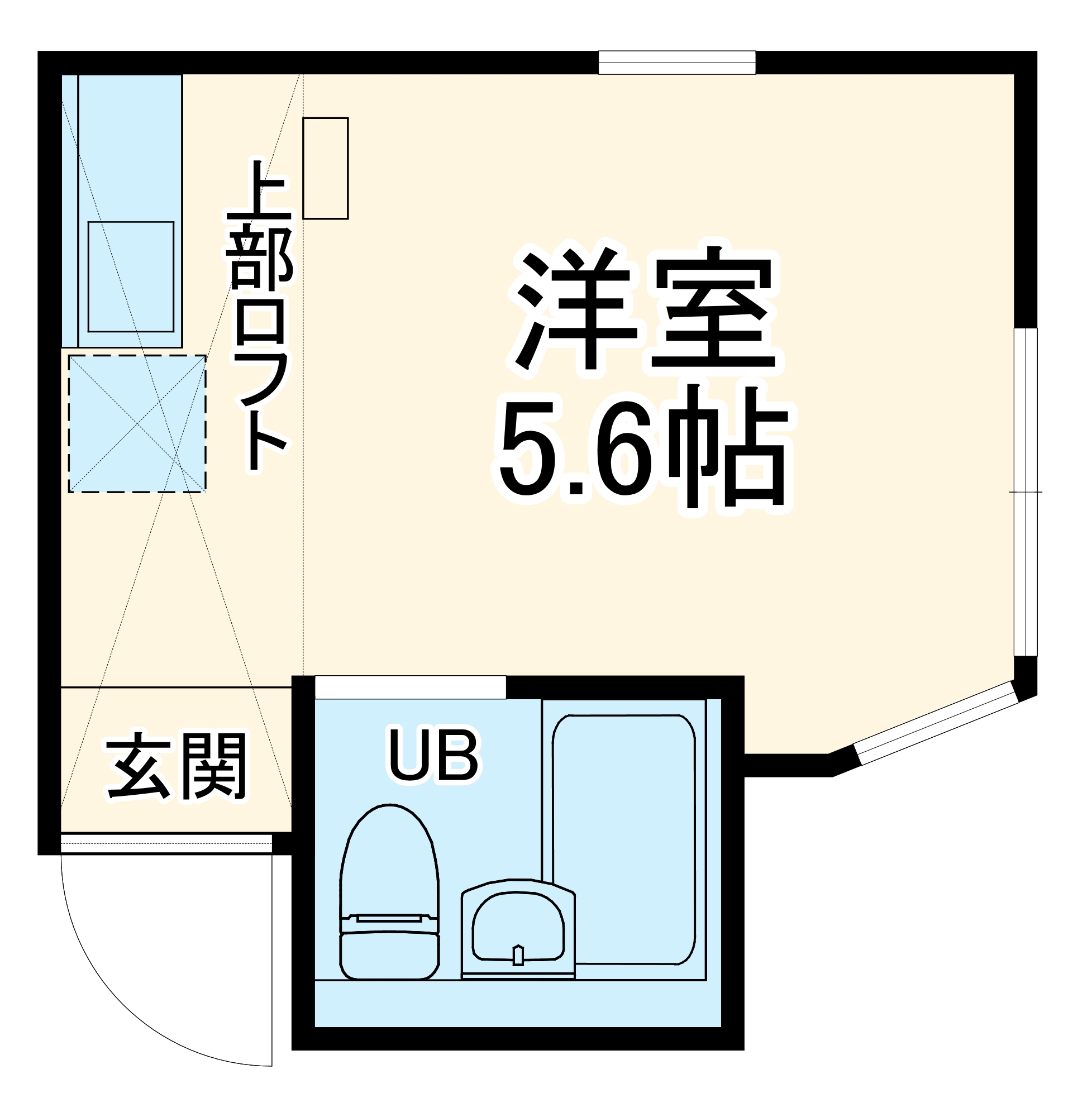 ユナイト保土ケ谷グローラルオーラの間取り