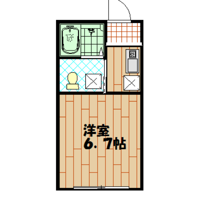 Moca Houseの間取り