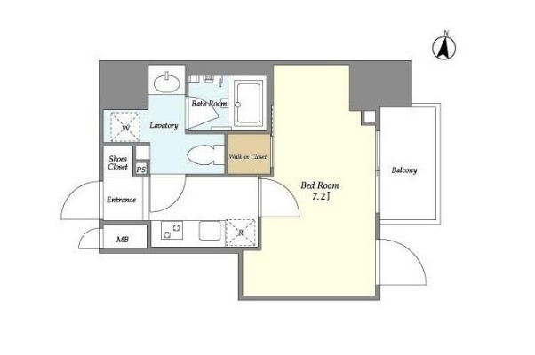 ORSUS中野の間取り