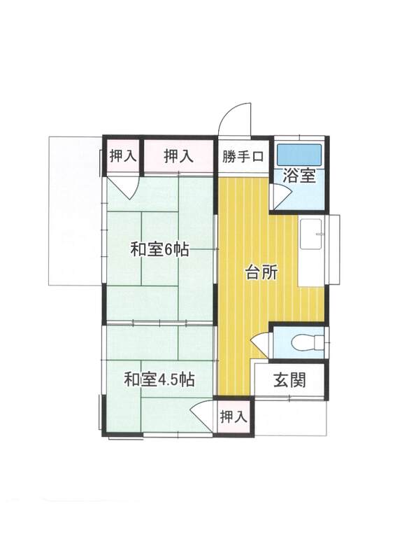 加須市諏訪2-9-26の間取り