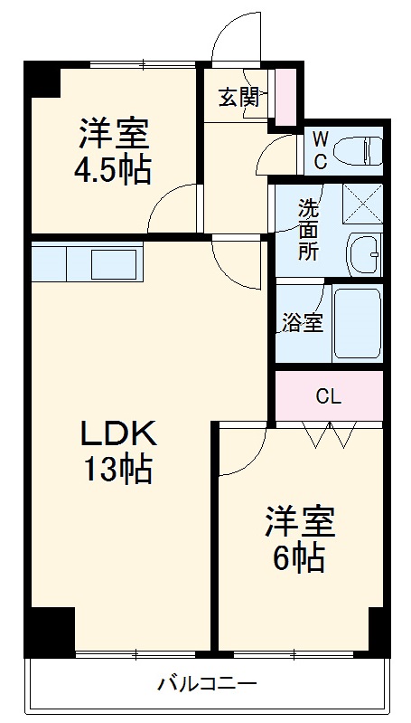 スライヴ21の間取り