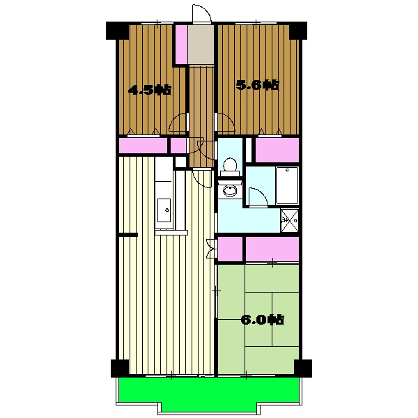ユート小手指の間取り