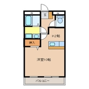 グランドハイツ御幸の間取り