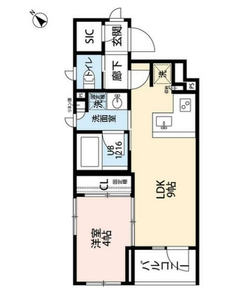 プレール・ドゥーク雪が谷大塚の間取り