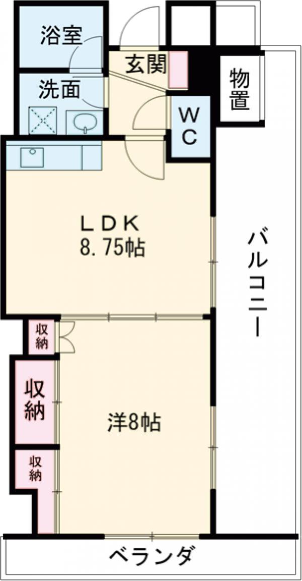 カーサ聖の間取り
