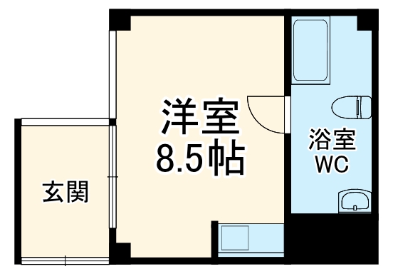 JURAKU ROの間取り