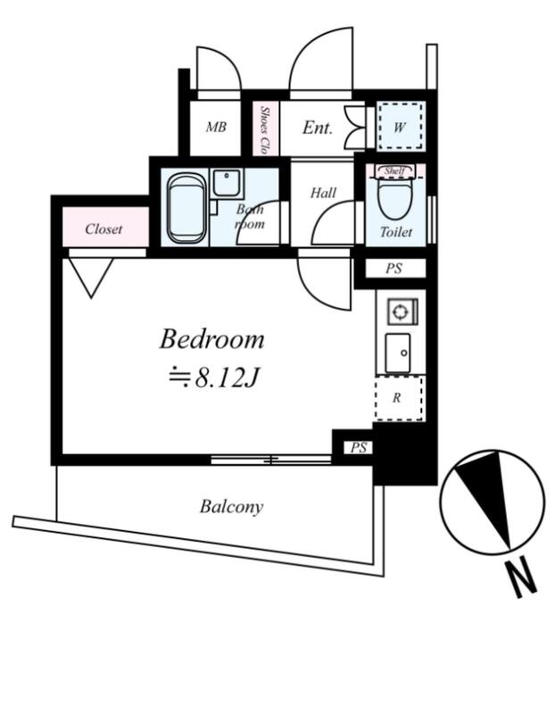 レガリアレジデンス早稲田イクスの間取り