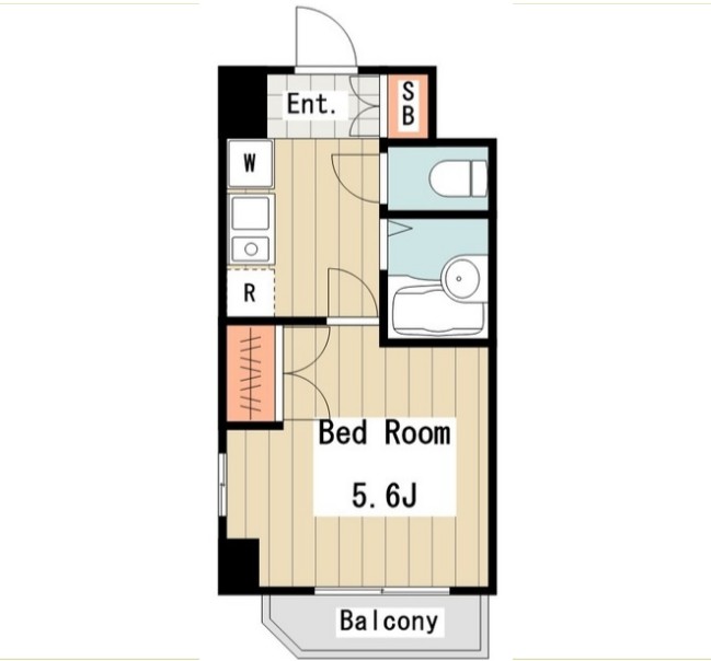 エクセリア浜田山の間取り
