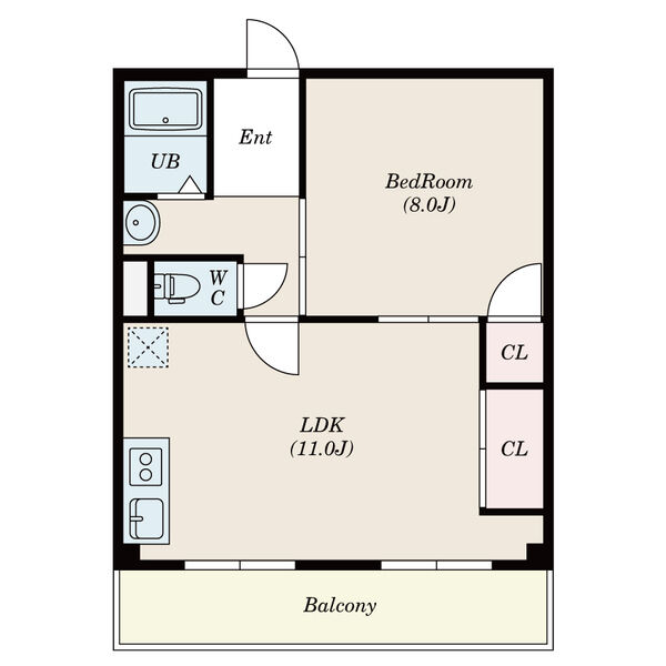 アイボリーシャトーの間取り