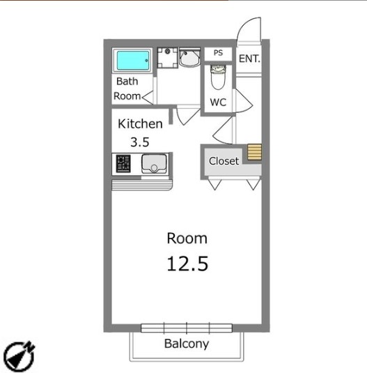 プロスペラーレの間取り