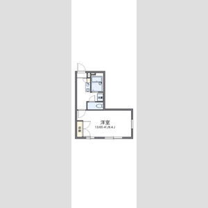 レオパレスSkyRoomの間取り