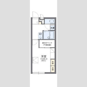 レオパレスハタノの間取り