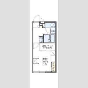 レオパレス三久の間取り