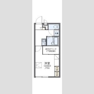 レオパレス宮西ストリートの間取り