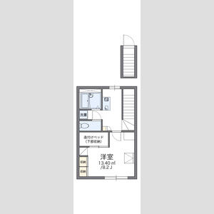 レオパレスフリージアの間取り