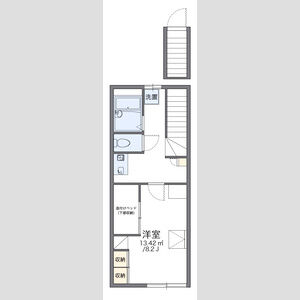 レオパレス三和Ⅱの間取り