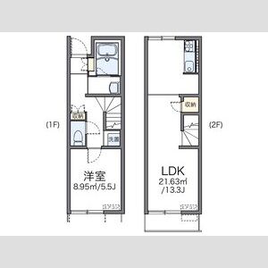 レオネクスト桃の木の間取り