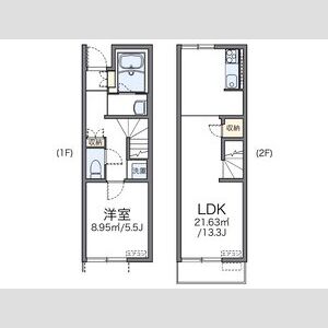 レオネクスト桃の木の間取り