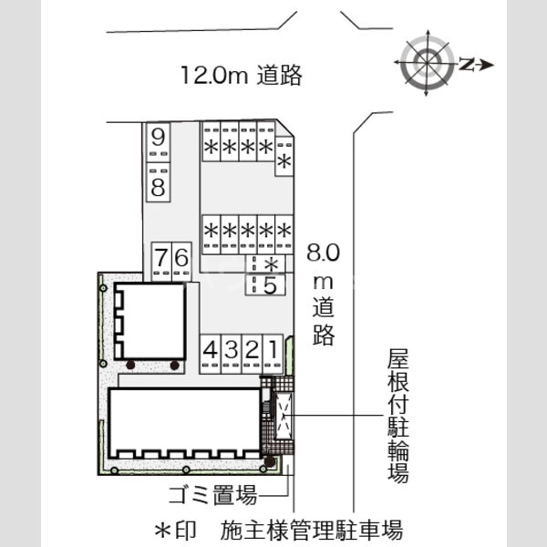 12/20 駐車場