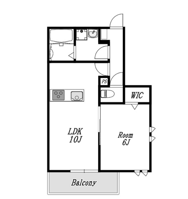 クレストパレス初石の間取り