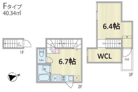 プレジ桜新町の間取り