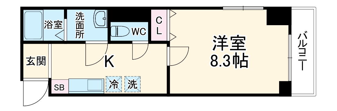 アンプルールベトン相武台の間取り