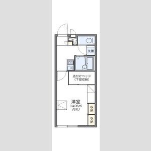 レオパレス長島の間取り