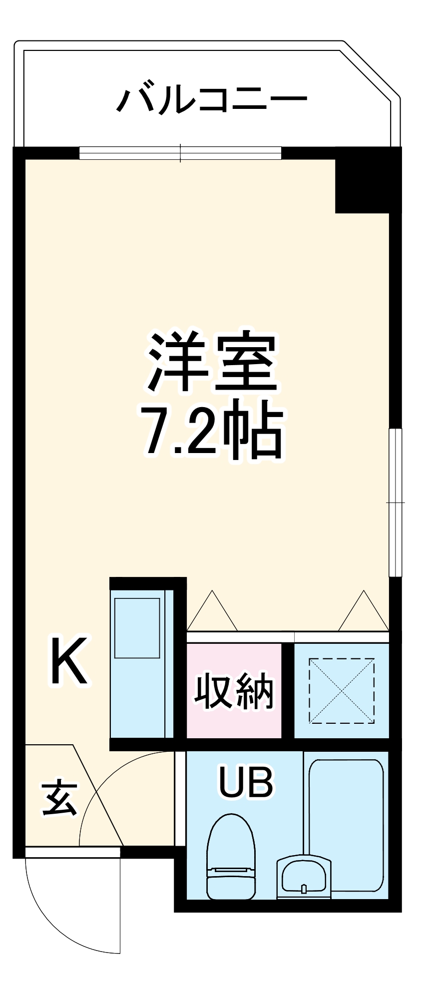 アーバンハイツ新倉の間取り