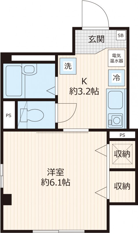 クレセール雅の間取り