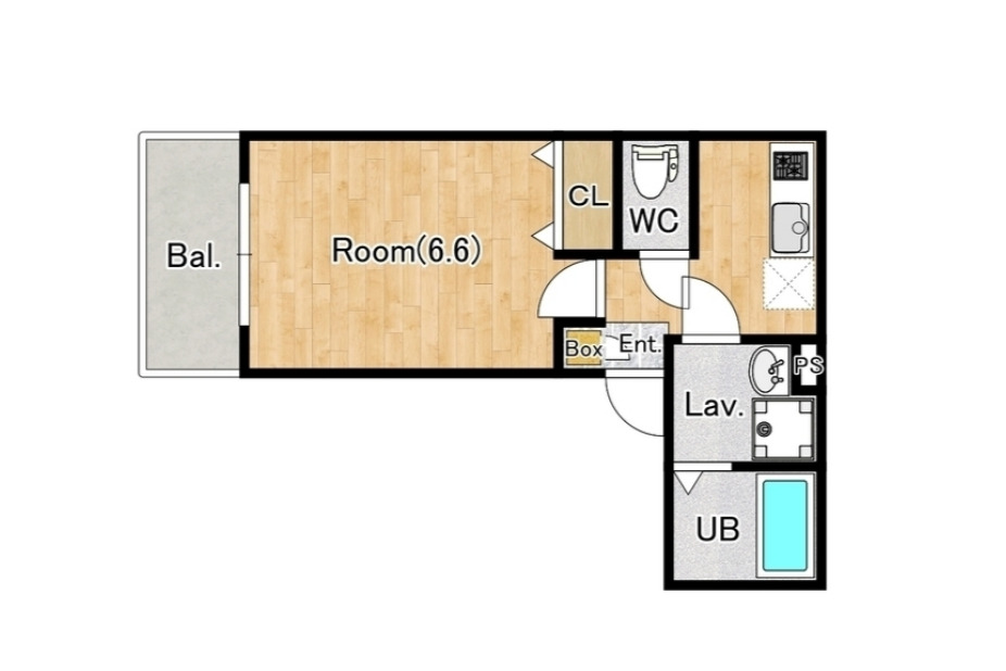 ジーメゾン入間東藤沢ルーチェの間取り