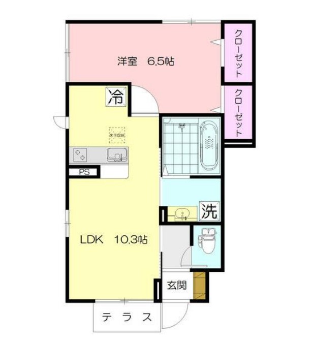 エーデルハイム市ヶ尾の間取り
