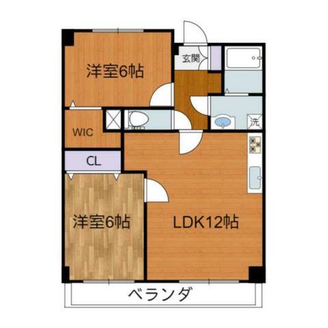 メルヴェーユの間取り