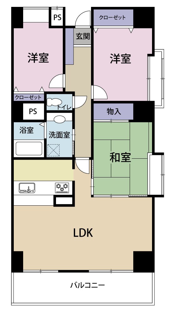 ミュゼ小池の間取り