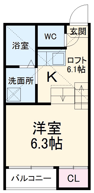 コンフォーダブル本陣の間取り