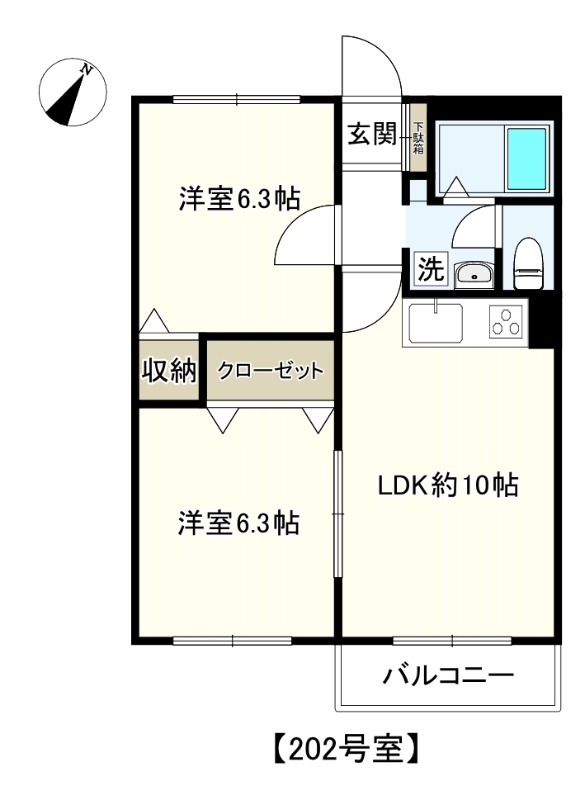 グレイスコートの間取り
