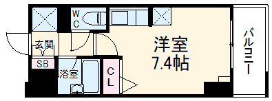 RIDGE堀田の間取り