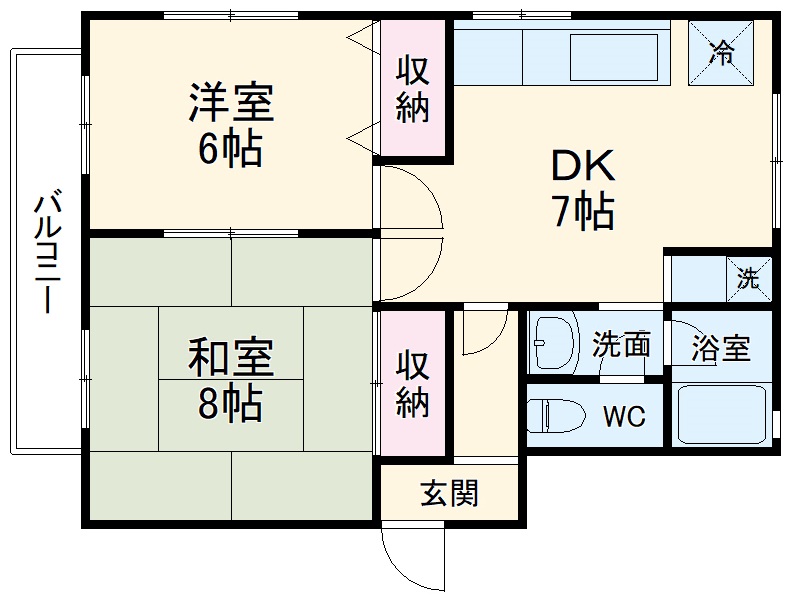 LC秦野の間取り