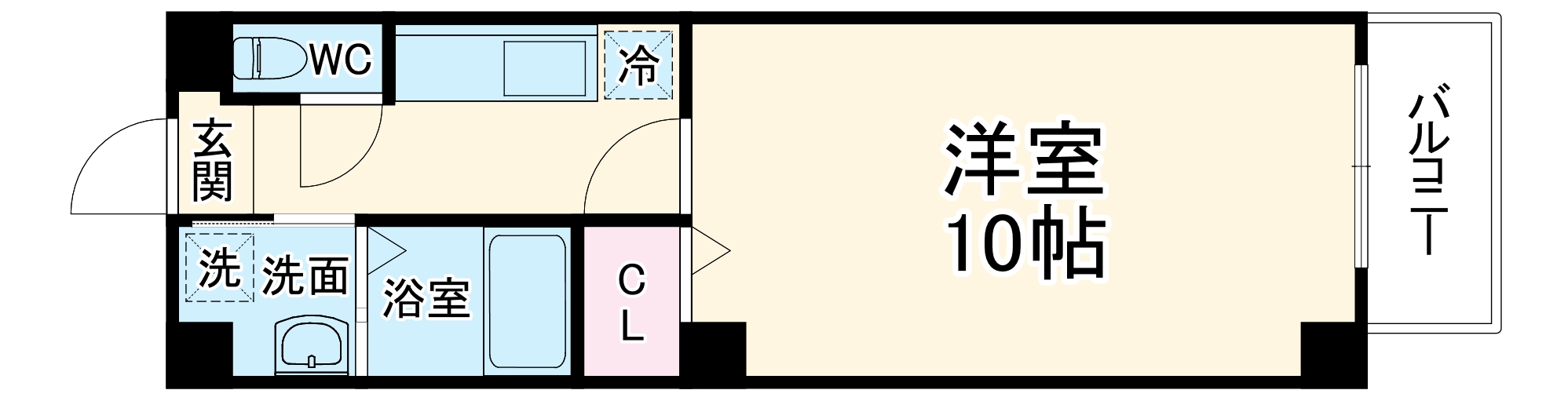 la joie permanente壬生の間取り